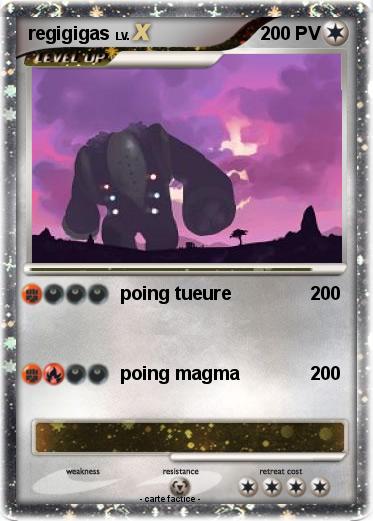 Pokemon regigigas