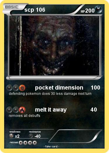 Pokemon scp 106
