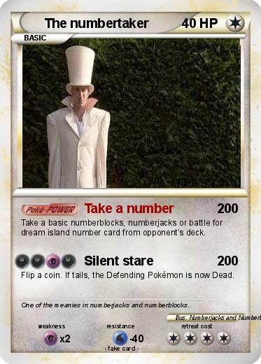 Pokemon The numbertaker