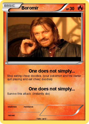 Pokemon Boromir