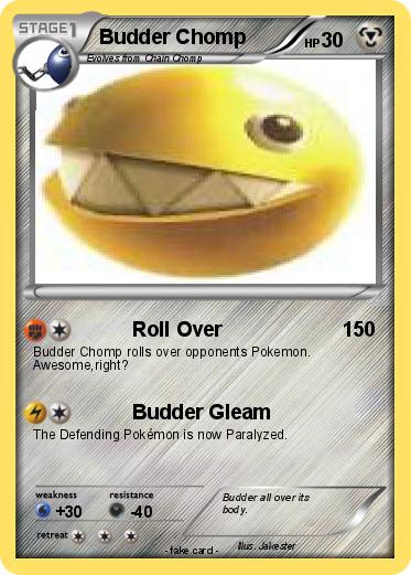 Pokemon Budder Chomp