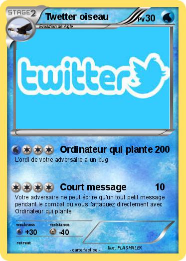 Pokemon Twetter oiseau