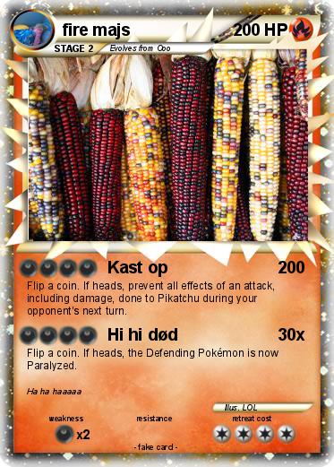 Pokemon fire majs