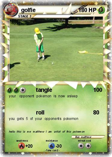 Pokemon golfie