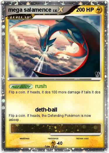 Pokemon mega salamence