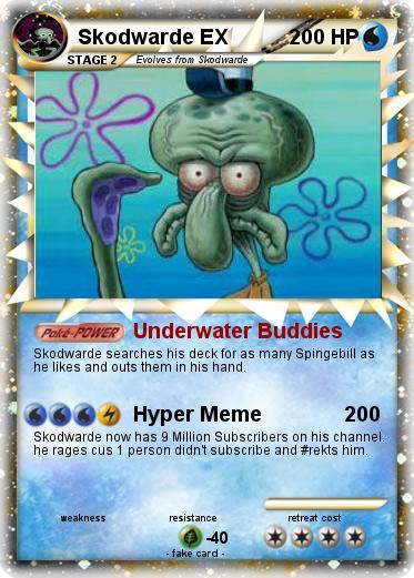 Pokemon Skodwarde EX