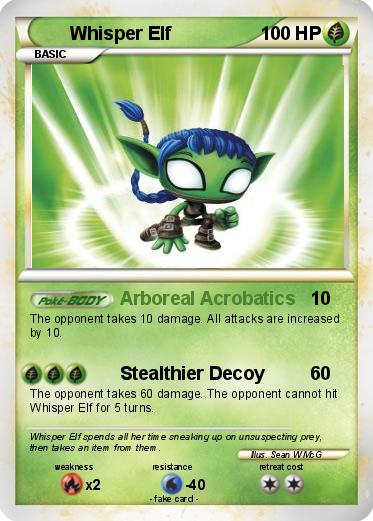 Pokemon Whisper Elf