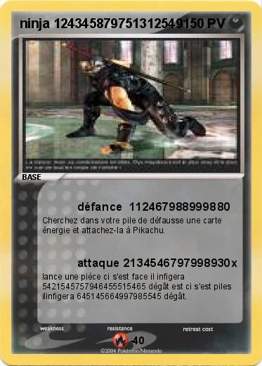 Pokemon ninja 124345879751312549