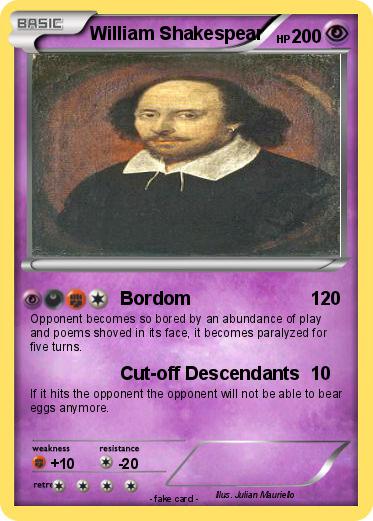 Pokemon William Shakespear