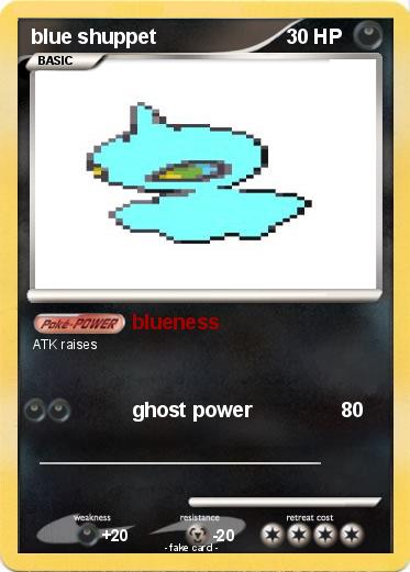 Pokemon blue shuppet