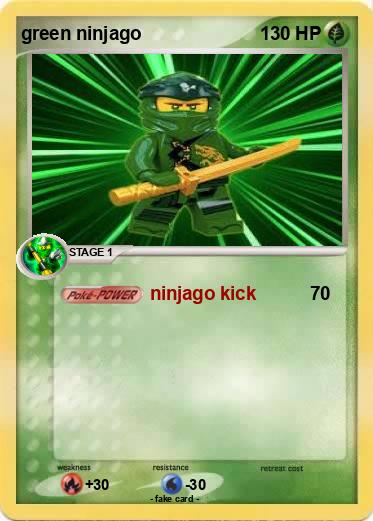 Pokemon green ninjago