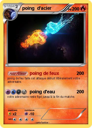 Pokemon poing  d'acier