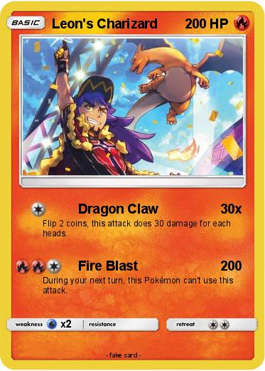 Pokemon Leon's Charizard
