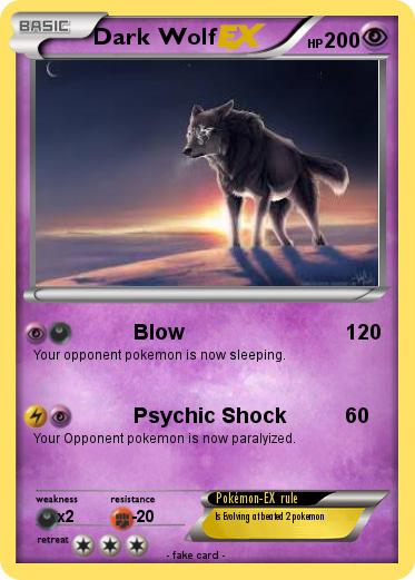 Pokemon Dark Wolf