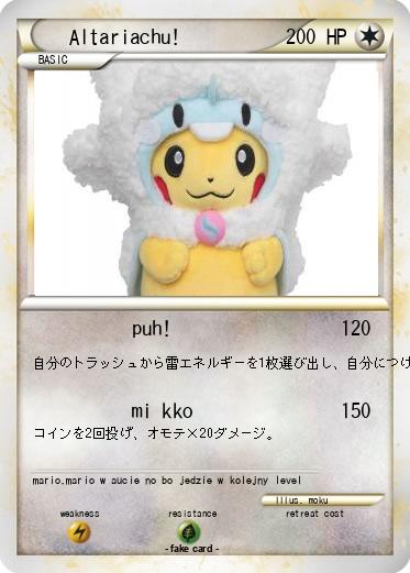Pokemon Altariachu!