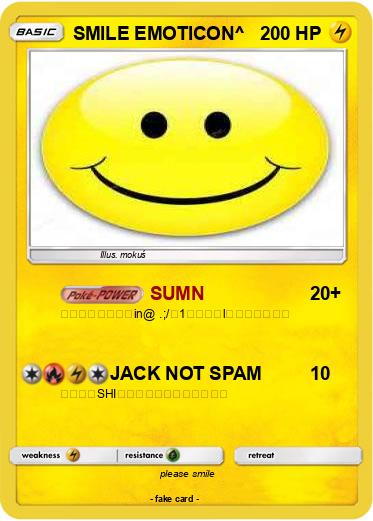 Pokemon SMILE EMOTICON^