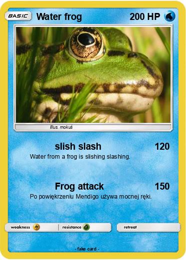 Pokemon Water frog