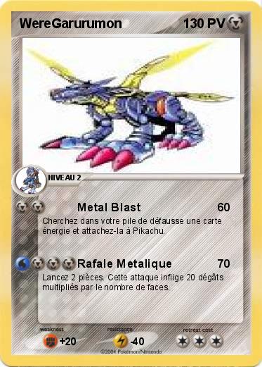 Pokemon WereGarurumon