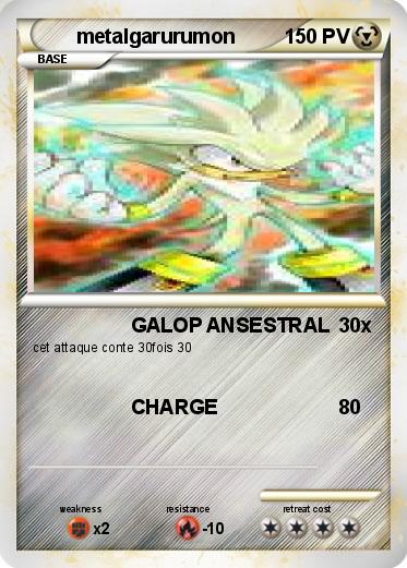 Pokemon metalgarurumon