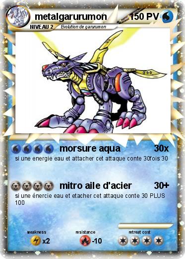 Pokemon metalgarurumon