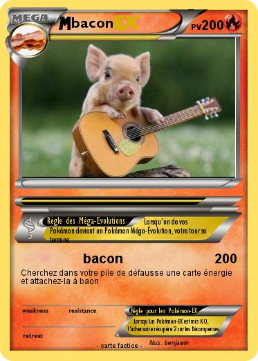 Pokemon bacon
