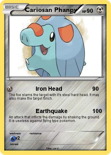 Pokemon Cariosan Phanpy