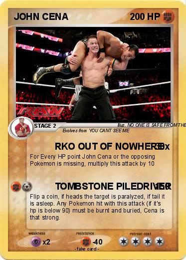 Pokemon JOHN CENA