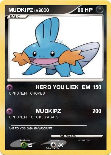 Pokemon MUDKIPZ