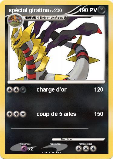 Pokemon spécial giratina
