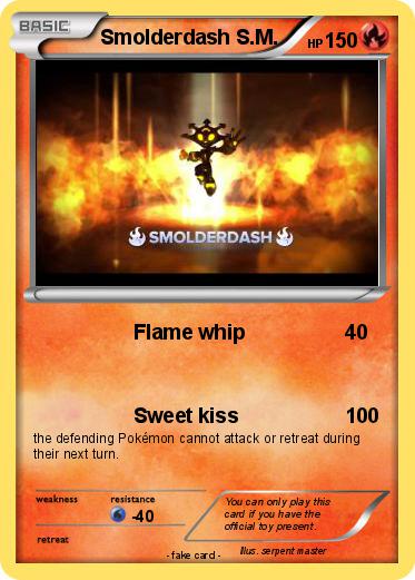 Pokemon Smolderdash S.M.