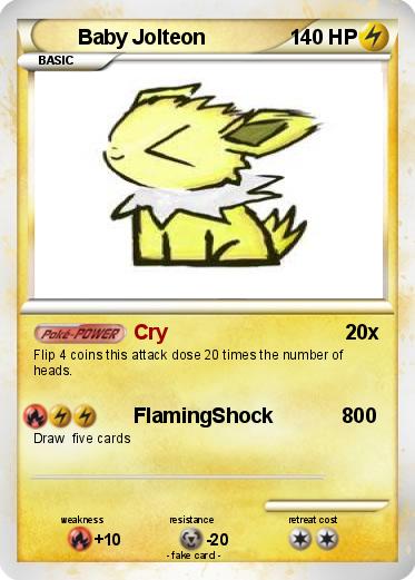 Pokemon Baby Jolteon