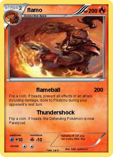Pokemon flamo