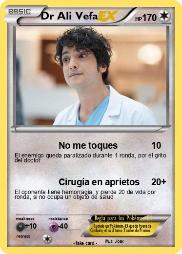 Pokemon Dr Ali Vefa
