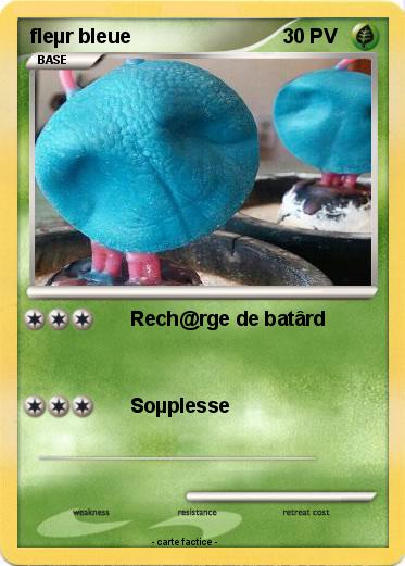 Pokemon fleµr bleue