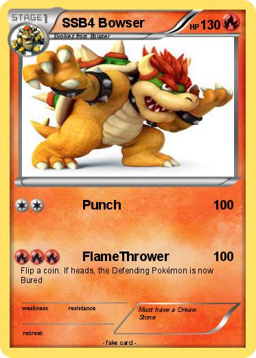 Pokemon SSB4 Bowser