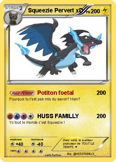 Pokemon Squeezie Pervert xD