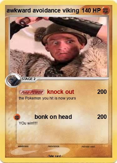 Pokemon awkward avoidance viking