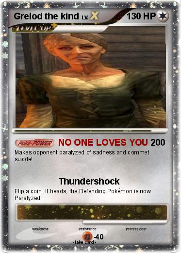 Pokemon Grelod the kind
