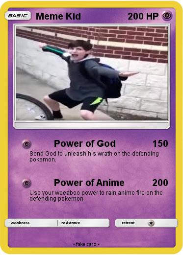 Pokemon Meme Kid