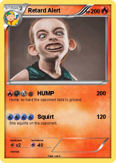 Pokemon Retard Alert