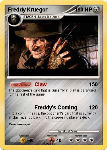Pokemon Freddy Kruegor