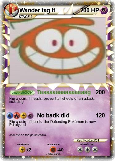 Pokemon Wander tag it