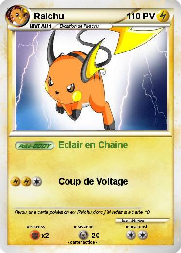 Pokemon Raichu