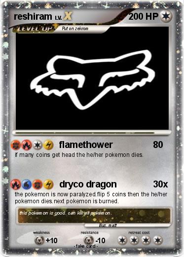 Pokemon reshiram