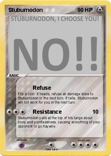 Pokemon Stuburnodon
