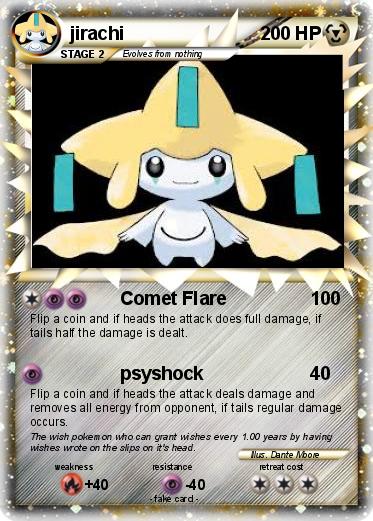 Pokemon jirachi