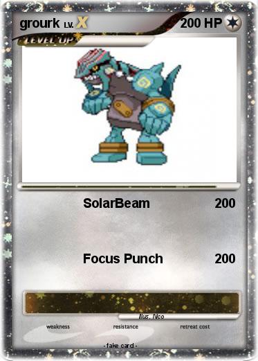 Pokemon grourk
