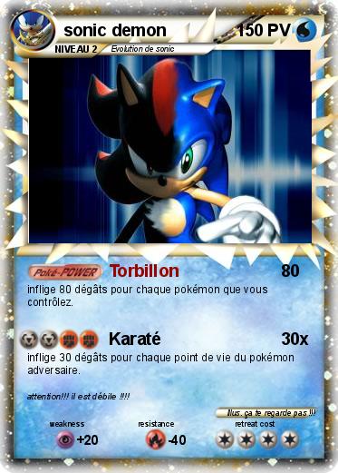 Pokemon sonic demon