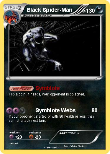 Pokemon Black Spider-Man