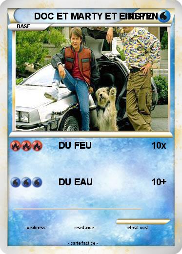 Pokemon DOC ET MARTY ET EINSTEN